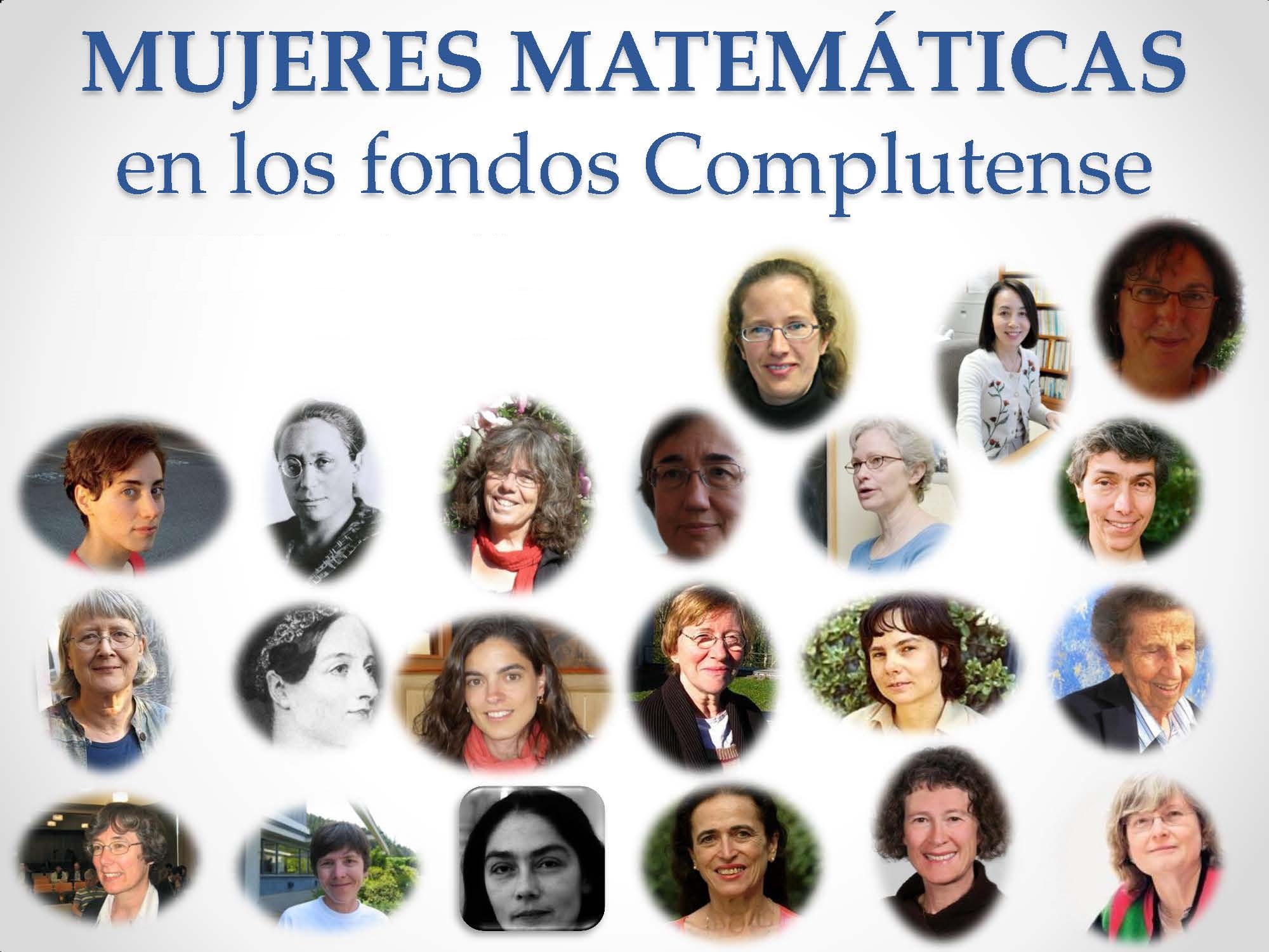 Exposición bibliográfica virtual sobre fondos de mujeres matemáticas en la Biblioteca de la UCM