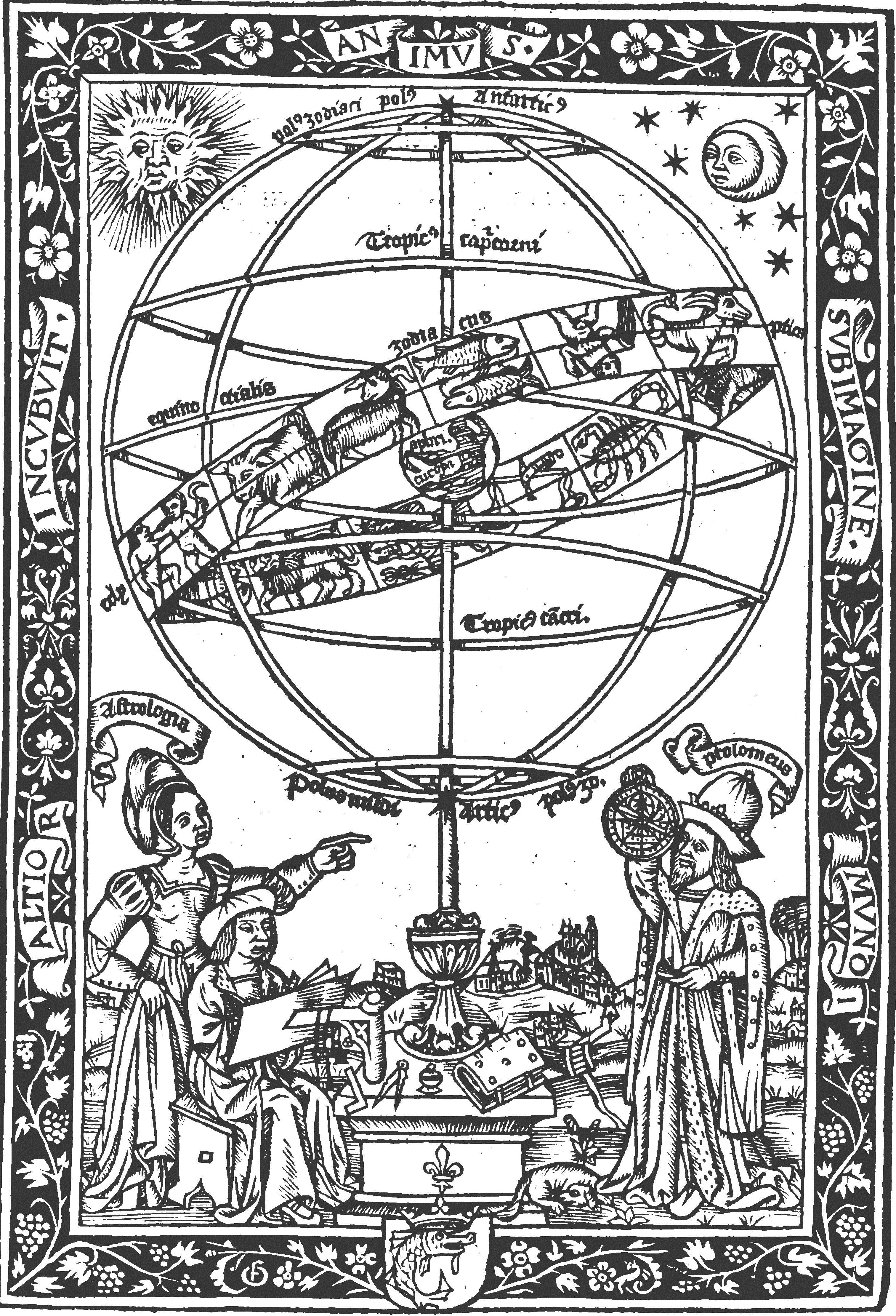 05- Georg von Peuerbach. Theoricarum nouarum Textus Georgii Purbachij, 1515