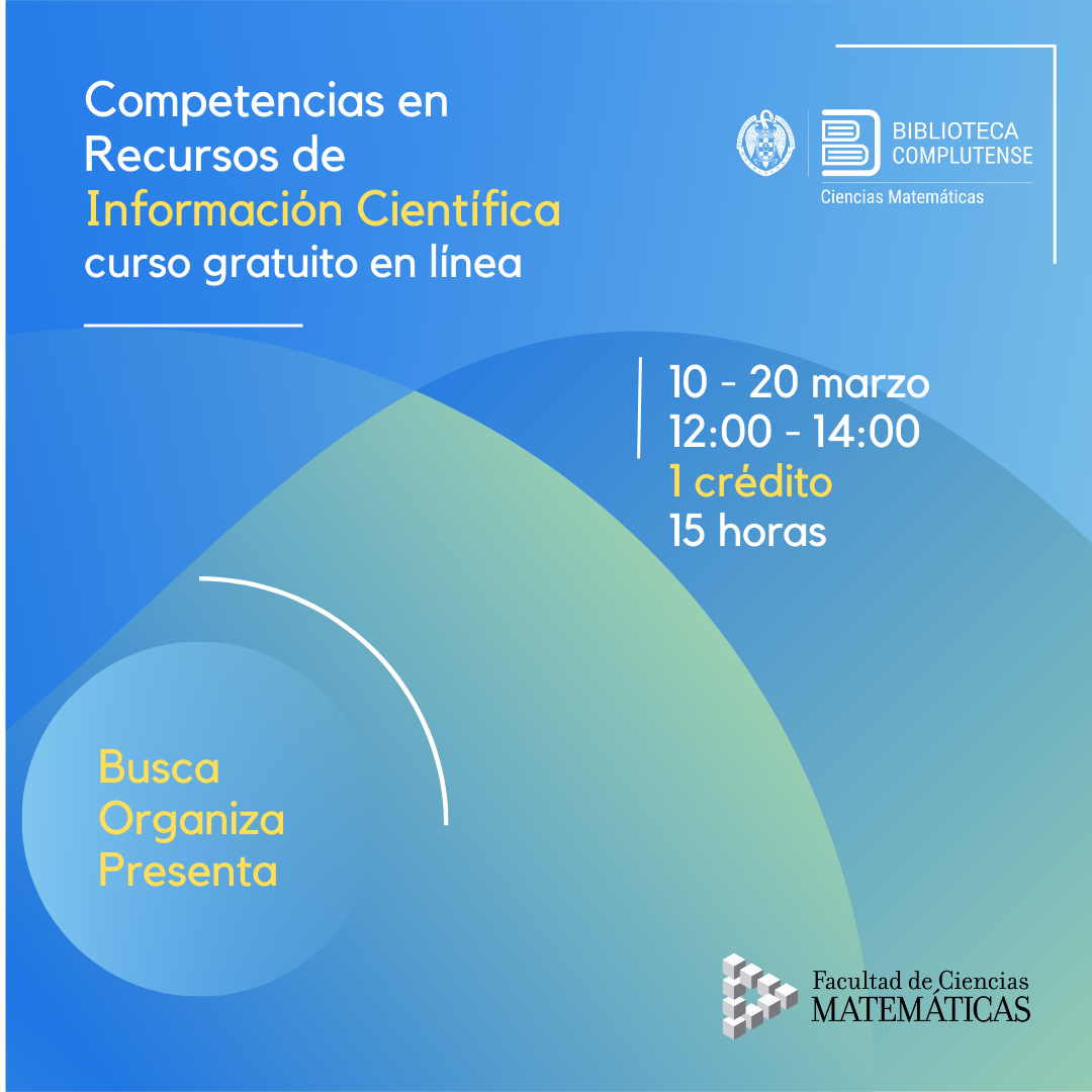 competencias en recursos de información científica curso gratuito en línea