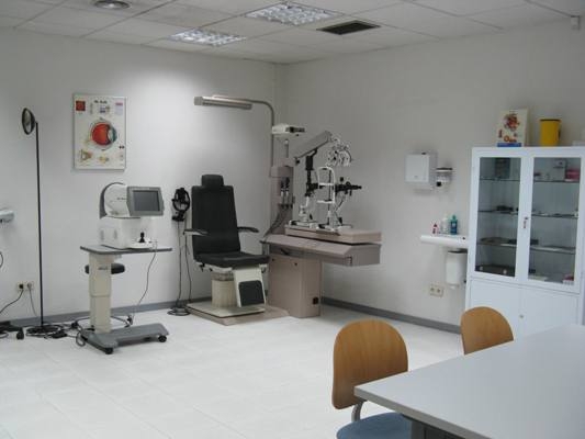 Interior de la clínica