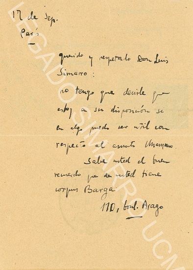 Carta de Corpus Barga